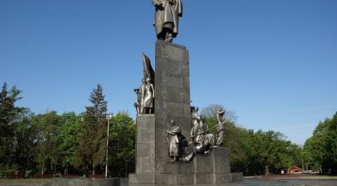 Памятник Т.Г. Шевченко 